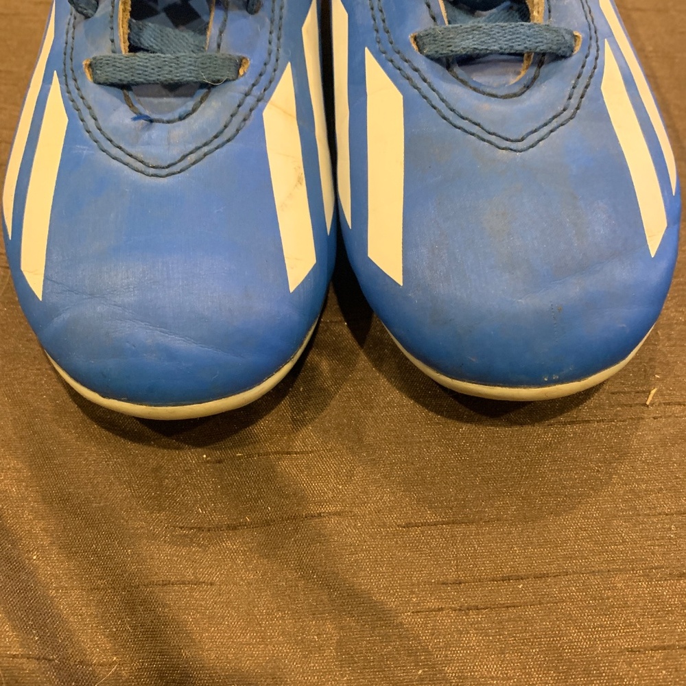 Adidas X Crazyfast .4 FG Blue Soccer Cleats Youth Kids 1 - Picture 5 of 7